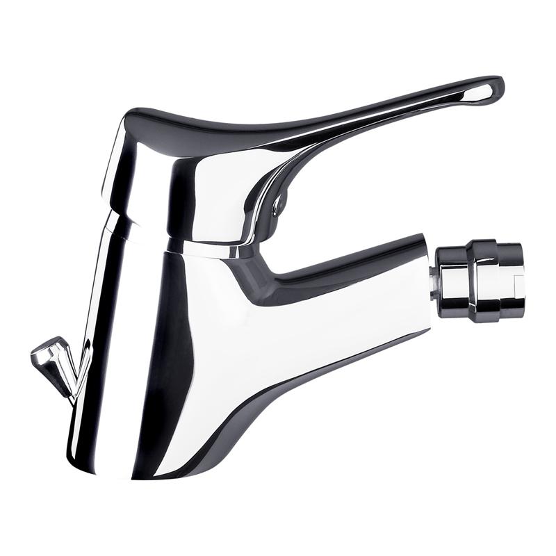 Badarmatur Einhebel Bidetarmatur CHROM Optik Serie Merkur starr