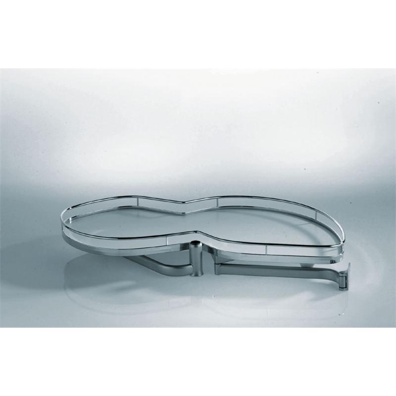 Eckschrank Schwenkauszug LeMans verchromt LINKS ausschwenkbar ab 45er