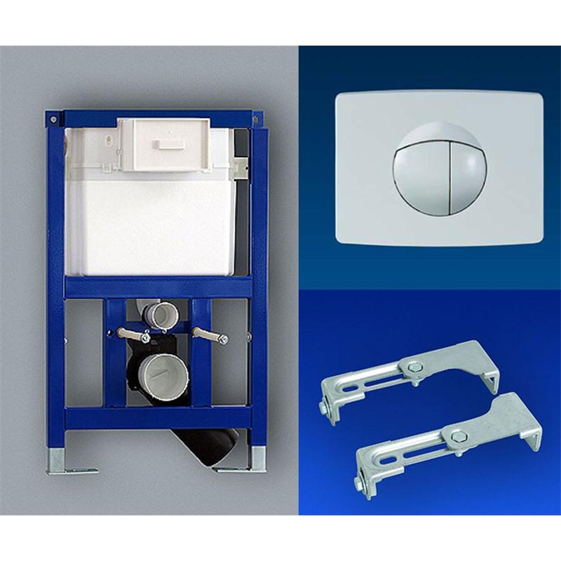Sanit WC-Vorwandelement Classic - Mit Betätigungsplatte Für Moderne Badezimmer