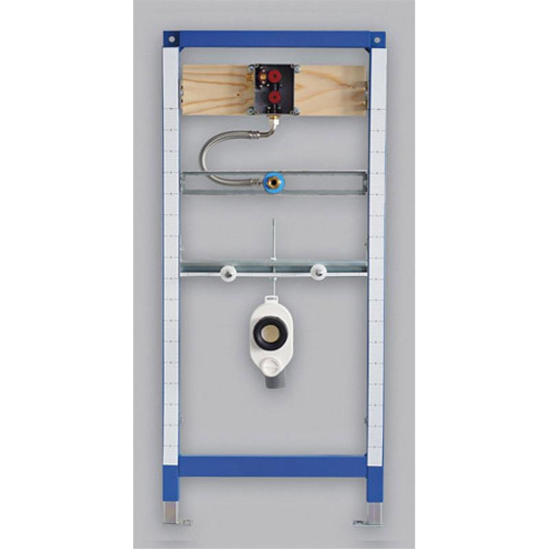 Sanit Urinal Element 995 Vorwandinstallation Unterputz H 1185 mm 90.653